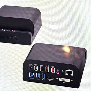 Black Computer Cable Adapter